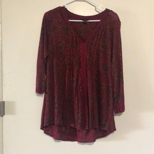Women's Lucky Brand 3/4 sleeve top